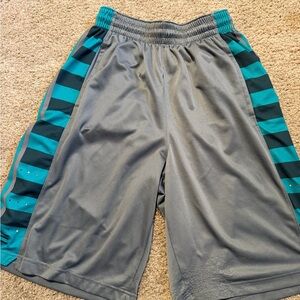 Gray and Teal Men’s Nike Shorts